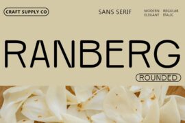 Ranberg Rounded Demo Font