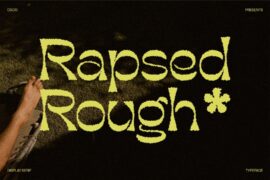 Rapsed Rough Demo Font