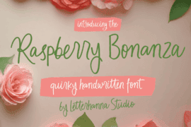 Raspberry Bonanza Font