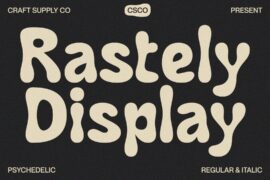 Rastely Demo Font