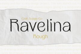 Ravelina Rough Demo Font