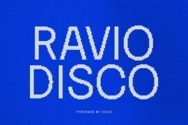 Ravio Disco Demo Font