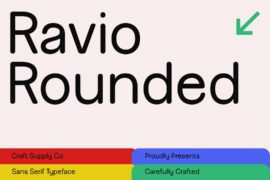 Ravio Rounded Demo Font