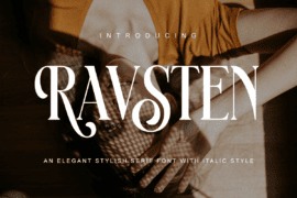 Ravsten Demo Font