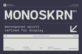 RCL Monoskrn-DEMO Font