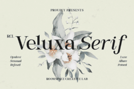 RCL Veluxa Serif Font