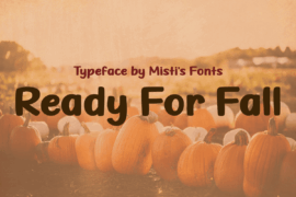 Ready for Fall Font