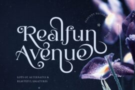 Realfun Avenue Font