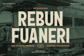 REBUN FUANERI Font Family