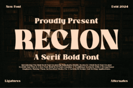 RECION Font