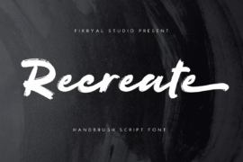 Recreate Font