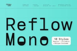 Reflow Mono Demo Font