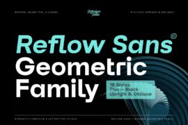 Reflow Sans DEMO Font