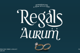 Regals Aurum Font
