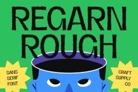Regarn Rough Demo Font