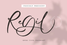 Regil Demo Font