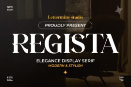 Regista Demo Font