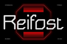 Reifost Rounded Demo Font