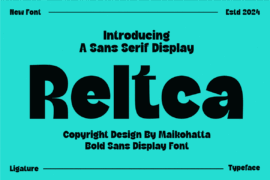 Reltca Font