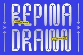 Repina Drawn Demo Font