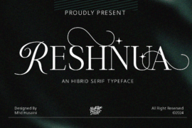 Reshnua Font