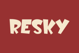 Resky Font