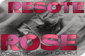 ResotERose Font