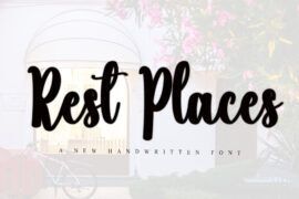 Rest Places Font