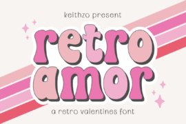 Retro Amor Font