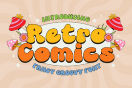 Retro Comics Trial Version Font