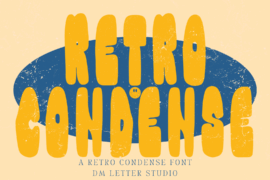 Retro Condense Font