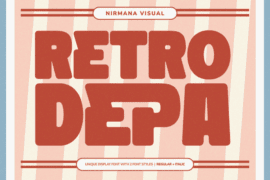 Retro Depa Demo Font