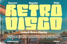 Retro Disco DEMO Font