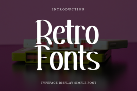 Retro Fonts Font