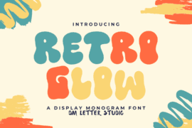 Retro Glow Font
