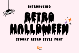 Retro Halloween Font