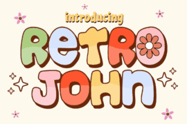 Retro John Font