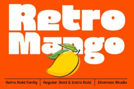 Retro Mango DEMO Font