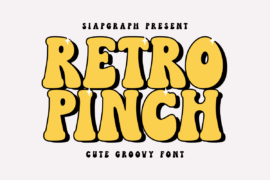 Retro Pinch Font