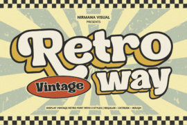 Retro Way Demo Font