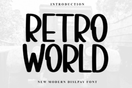 Retro World Font