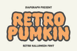 RetroPumkin Font