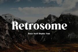 Retrosome Font