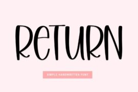 Return Font