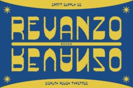 Revanzo Rough Demo Font