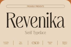 Revenika Demo Font