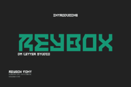 Reybox Font