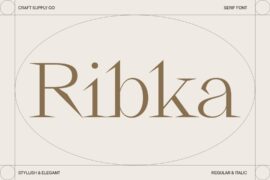 Ribka Demo Font