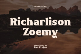 RicharlisonZoemyDemo Font