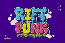Rift Punk Font Family